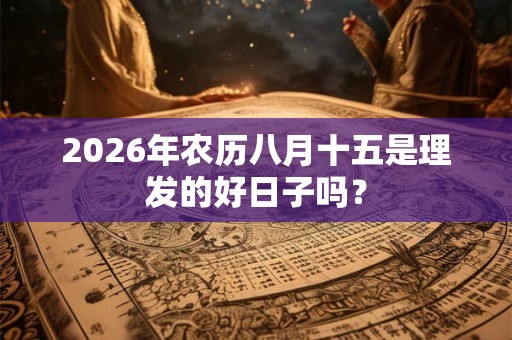 2026年农历八月十五是理发的好日子吗? 2026年农历八月十五是理发的好日子吗?