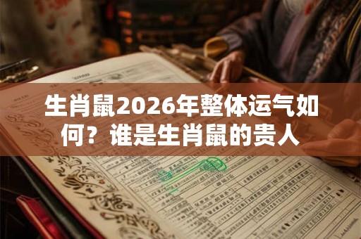 生肖鼠2026年整体运气如何？谁是生肖鼠的贵人