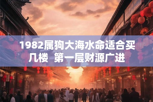 1982属狗大海水命适合买几楼  第一层财源广进
