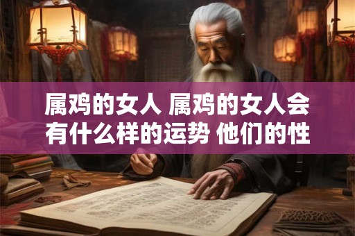 属鸡的女人 属鸡的女人会有什么样的运势 他们的性格会是什么样的