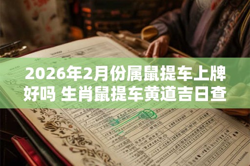 2026年2月份属鼠提车上牌好吗 生肖鼠提车黄道吉日查询