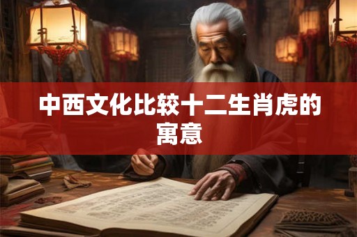 中西文化比较十二生肖虎的寓意