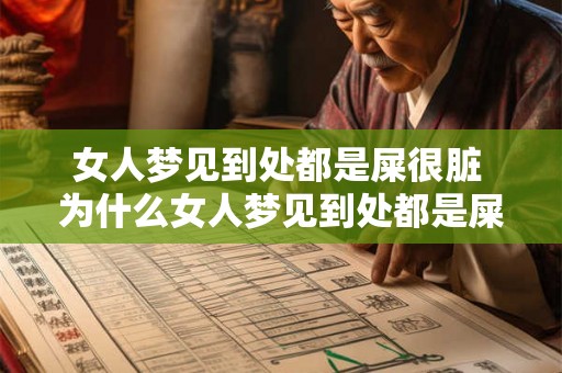 女人梦见到处都是屎很脏 为什么女人梦见到处都是屎