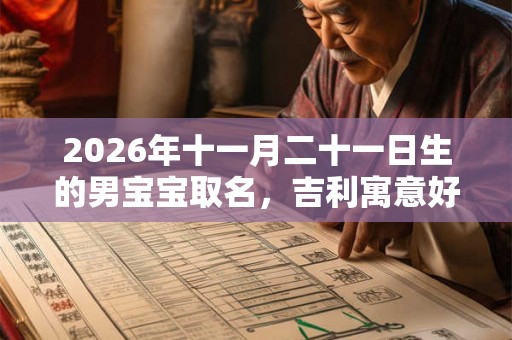 2026年十一月二十一日生的男宝宝取名，吉利寓意好的男孩名字锦集