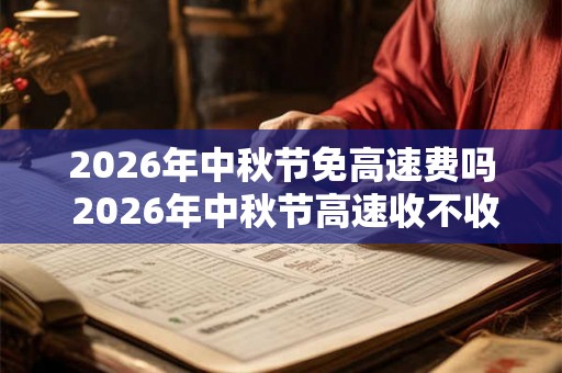 2026年中秋节免高速费吗 2026年中秋节高速收不收费