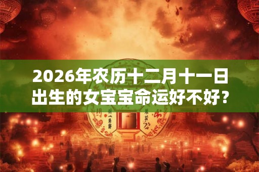 2026年农历十二月十一日出生的女宝宝命运好不好？