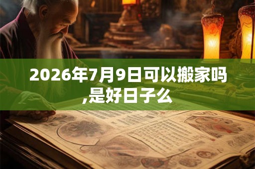2026年7月9日可以搬家吗,是好日子么