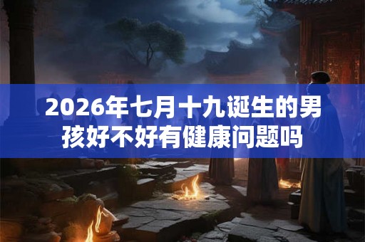 2026年七月十九诞生的男孩好不好有健康问题吗