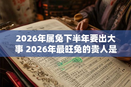 2026年属兔下半年要出大事 2026年最旺兔的贵人是谁 2026年属兔下半年要出大事 2026年最旺兔的贵人是谁