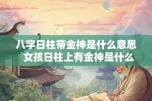 八字日柱带金神是什么意思 女孩日柱上有金神是什么意思 八字日柱带金神是什么意思 女孩日柱上有金神是什么意思