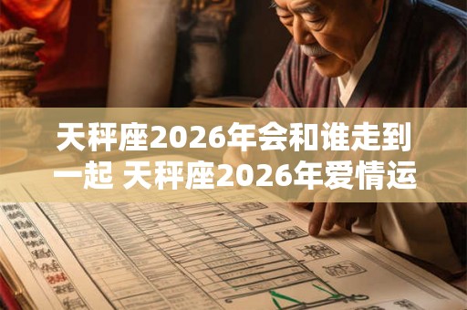 天秤座2026年会和谁走到一起 天秤座2026年爱情运势