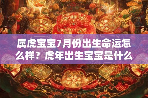 属虎宝宝7月份出生命运怎么样？虎年出生宝宝是什么命？