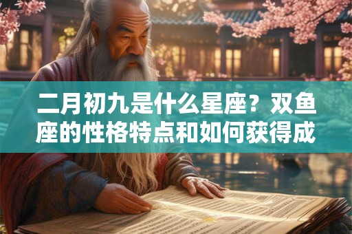 二月初九是什么星座?双鱼座的性格特点和如何获得成功 二月初九是什么星座?双鱼座的性格特点和如何获得成功