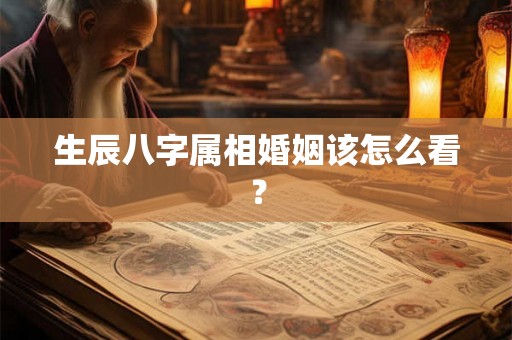 生辰八字属相婚姻该怎么看? 生辰八字属相婚姻该怎么看?