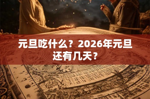 元旦吃什么?2026年元旦还有几天? 元旦吃什么?2026年元旦还有几天?