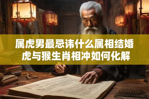属虎男最忌讳什么属相结婚 虎与猴生肖相冲如何化解