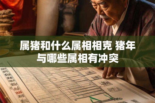 属猪和什么属相相克 猪年与哪些属相有冲突 属猪和什么属相相克 猪年与哪些属相有冲突
