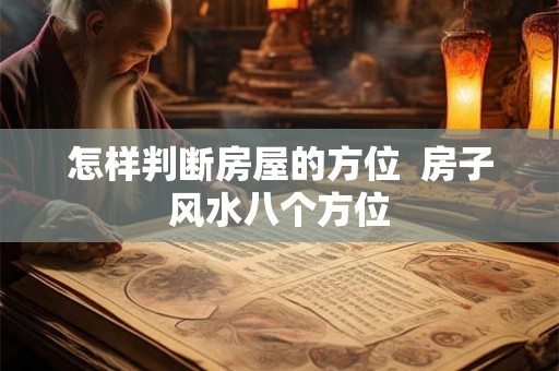 怎样判断房屋的方位  房子风水八个方位