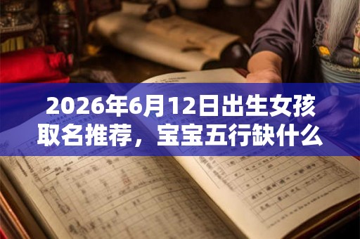2026年6月12日出生女孩取名推荐，宝宝五行缺什么？