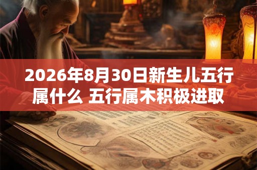 2026年8月30日新生儿五行属什么 五行属木积极进取 2026年8月30日新生儿五行属什么 五行属木积极进取