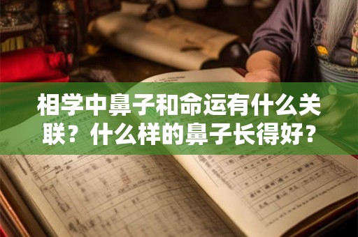 相学中鼻子和命运有什么关联?什么样的鼻子长得好? 相学中鼻子和命运有什么关联?什么样的鼻子长得好?