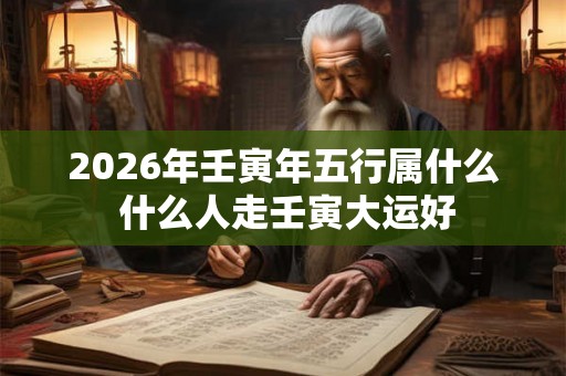 2026年壬寅年五行属什么 什么人走壬寅大运好