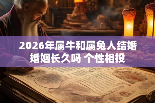 2026年属牛和属兔人结婚婚姻长久吗 个性相投