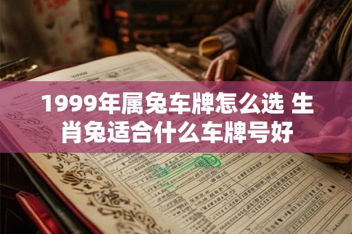 1999年属兔车牌怎么选 生肖兔适合什么车牌号好