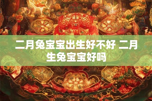 二月兔宝宝出生好不好 二月生兔宝宝好吗