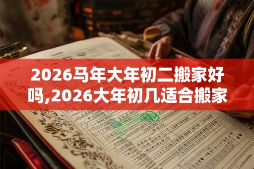 2026马年大年初二搬家好吗,2026大年初几适合搬家