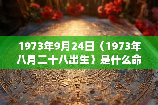 1973年9月24日(1973年八月二十八出生)是什么命_命运如何 1973年9月24日(1973年八月二十八出生)是什么命_命运如何