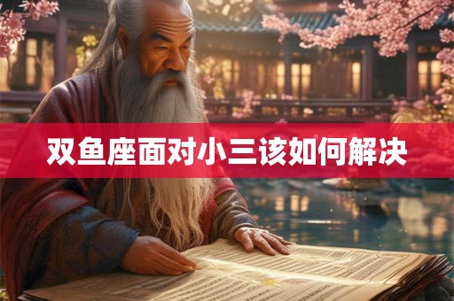 双鱼座面对小三该如何解决 双鱼座面对小三该如何解决