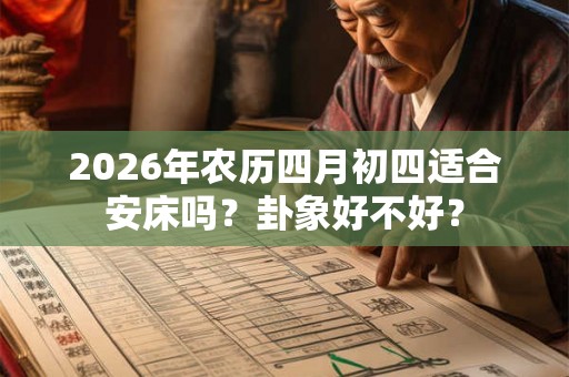2026年农历四月初四适合安床吗?卦象好不好? 2026年农历四月初四适合安床吗?卦象好不好?