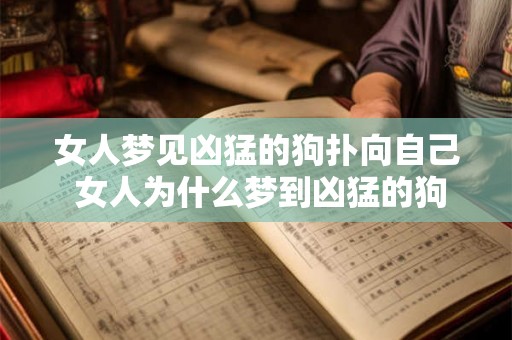 女人梦见凶猛的狗扑向自己 女人为什么梦到凶猛的狗扑向自己 女人梦见凶猛的狗扑向自己 女人为什么梦到凶猛的狗扑向自己