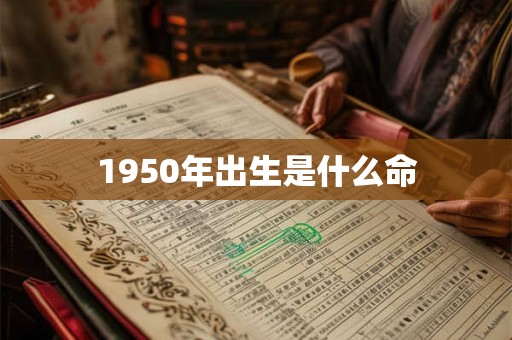 1950年出生是什么命