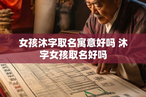 女孩沐字取名寓意好吗 沐字女孩取名好吗