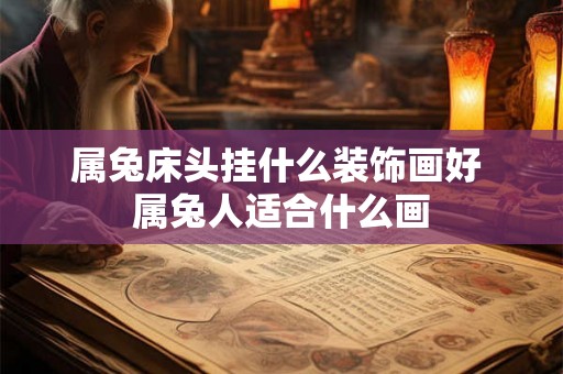 属兔床头挂什么装饰画好 属兔人适合什么画 属兔床头挂什么装饰画好 属兔人适合什么画