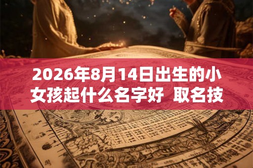 2026年8月14日出生的小女孩起什么名字好  取名技巧分享