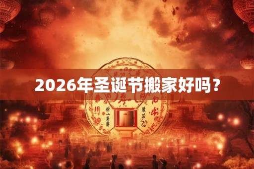 2026年圣诞节搬家好吗？