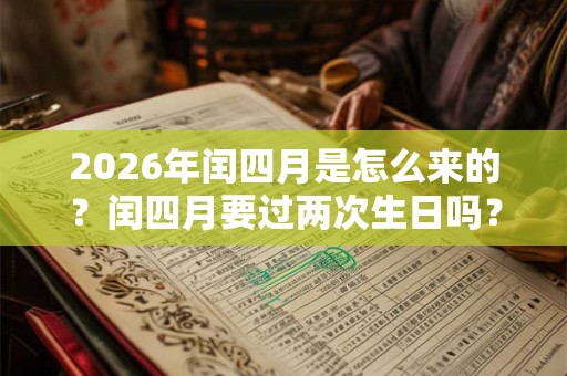 2026年闰四月是怎么来的？闰四月要过两次生日吗？
