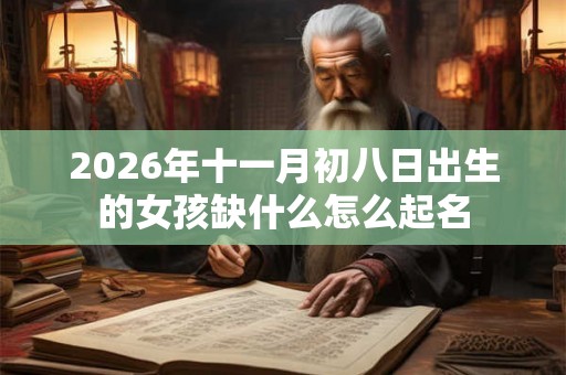 2026年十一月初八日出生的女孩缺什么怎么起名