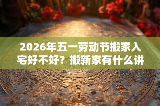 2026年五一劳动节搬家入宅好不好？搬新家有什么讲究？