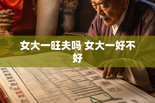 女大一旺夫吗 女大一好不好