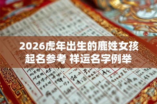2026虎年出生的鹿姓女孩起名参考 祥运名字例举