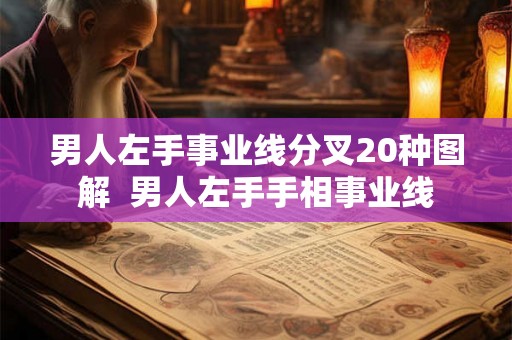 男人左手事业线分叉20种图解  男人左手手相事业线