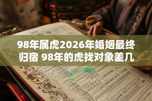 98年属虎2026年婚姻最终归宿 98年的虎找对象差几岁好