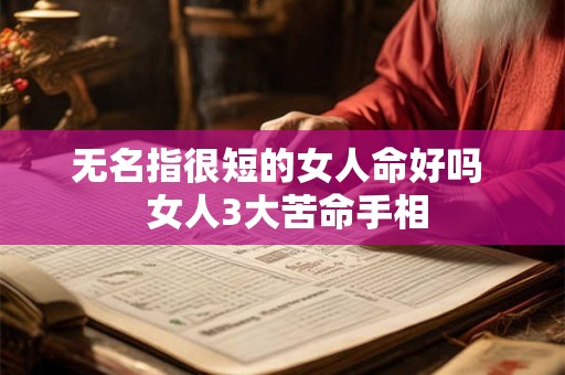 无名指很短的女人命好吗 女人3大苦命手相 无名指很短的女人命好吗 女人3大苦命手相