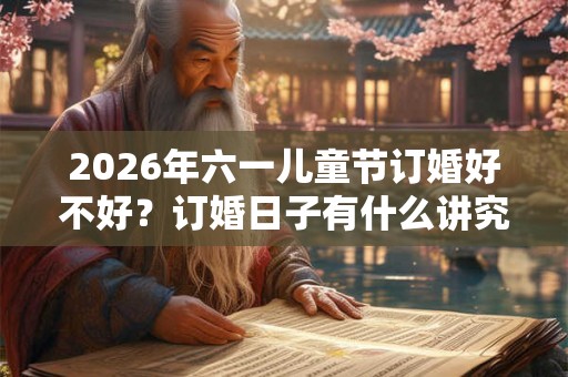2026年六一儿童节订婚好不好？订婚日子有什么讲究？