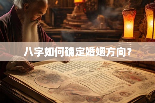 八字如何确定婚姻方向？