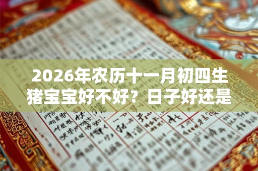 2026年农历十一月初四生猪宝宝好不好？日子好还是坏？